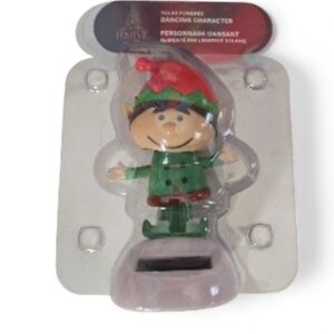Festive Solar Powered Dancing Elf - New in Package